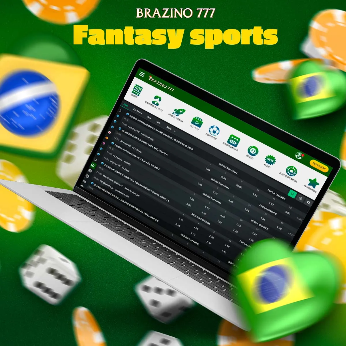 Fantasy sports Brazino777.