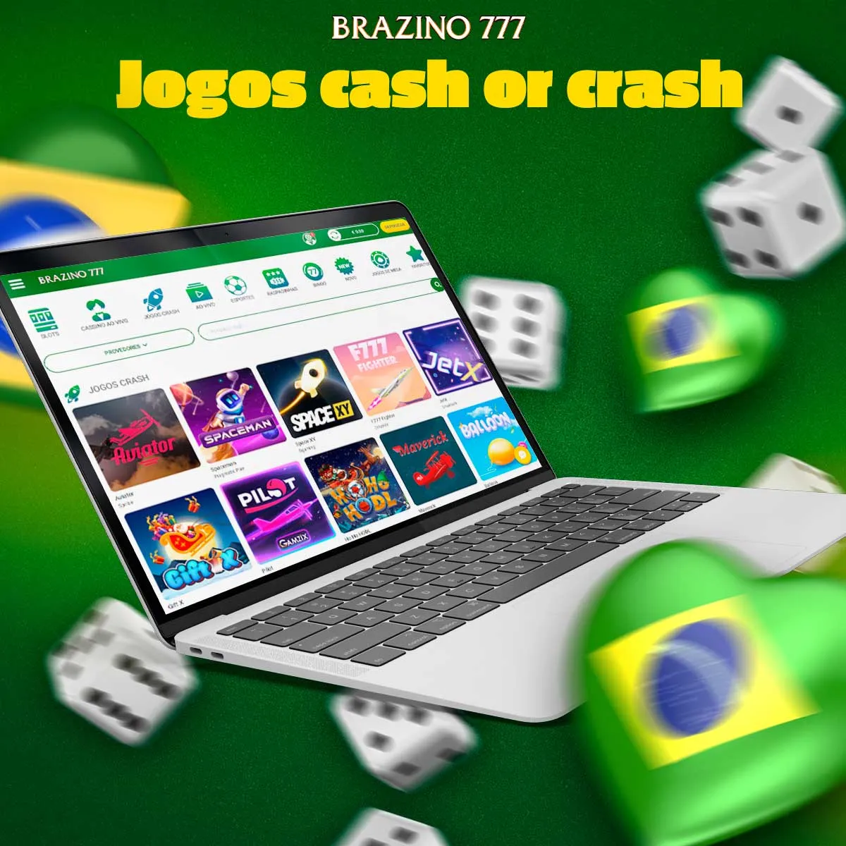 Cash or crash Brazino777