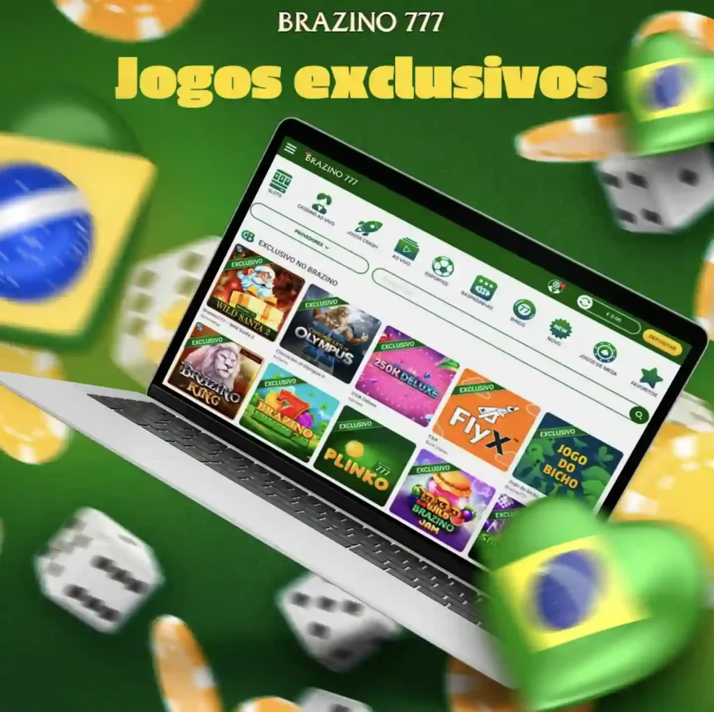 Jogos exclusivos Brazino777 site oficial